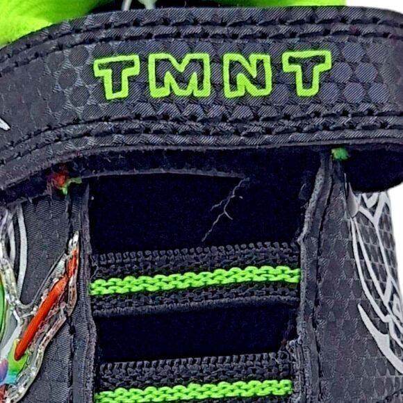 TMNT Teenage Mutant‎ Ninja Turtles Boys Sneakers Toddlers Size 7 Light-up Shoes - Picture 15 of 16